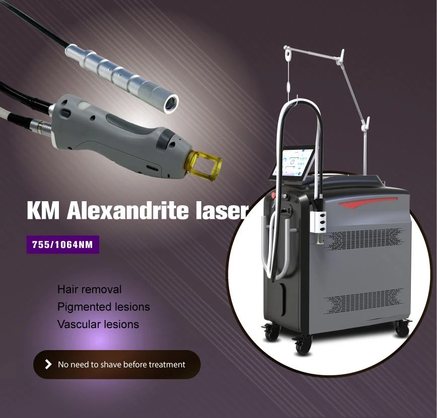 KM Alexandrite ND YAG Laser Hair Removal